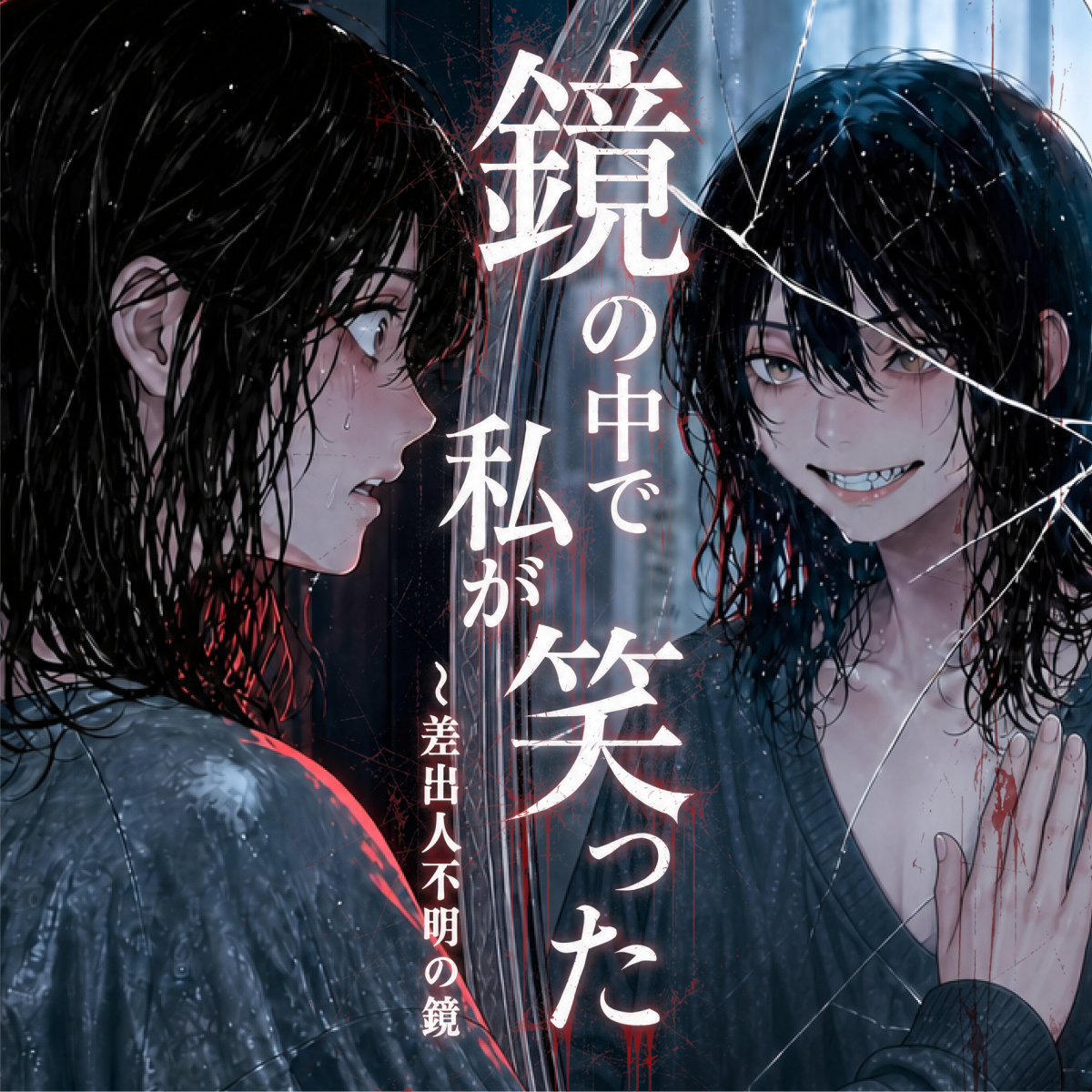 鏡の中で、私が笑った〜差出人不明の鏡 thumbnail