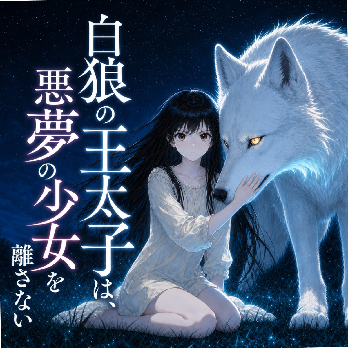 白狼の王太子は、悪夢の少女を離さない thumbnail