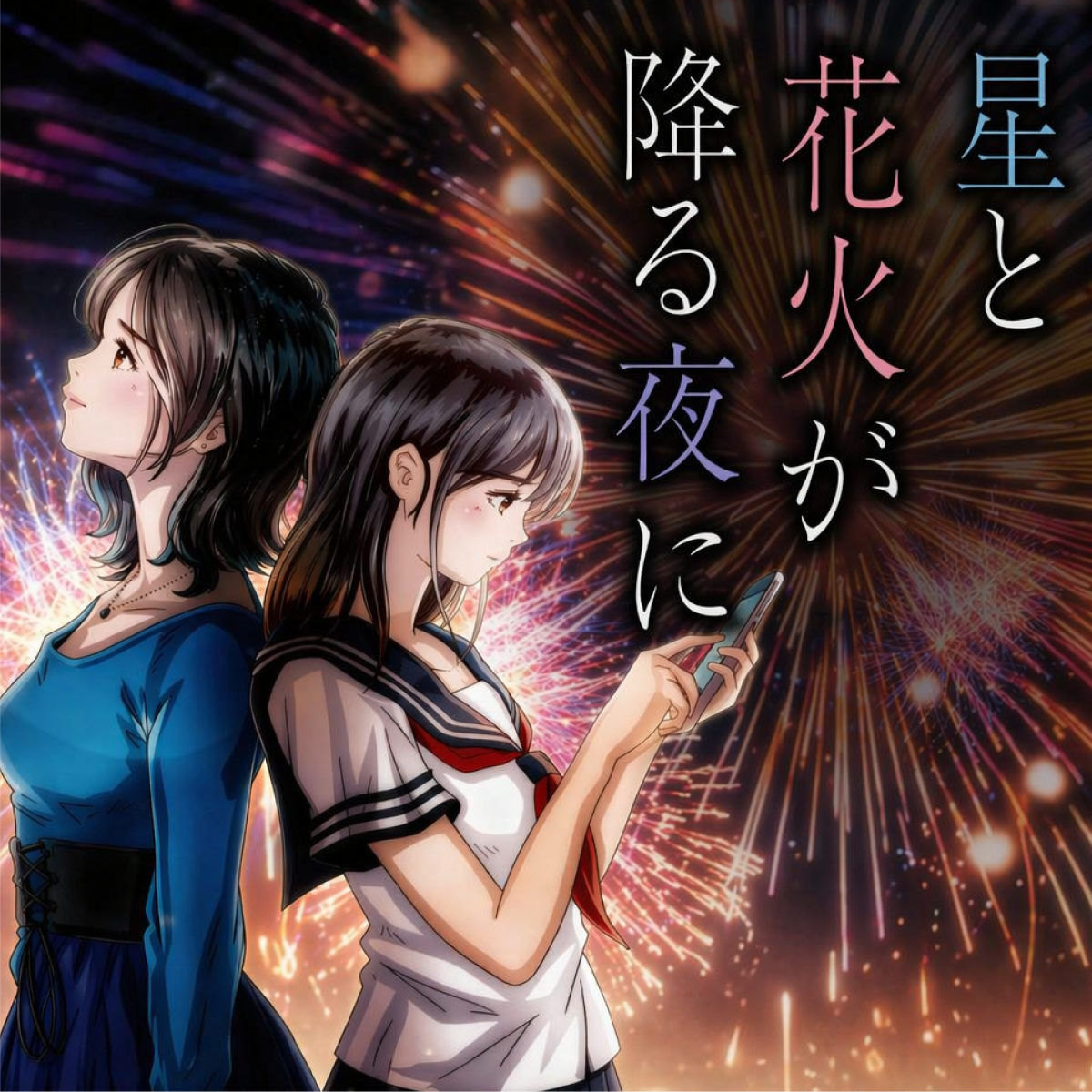 星と花火が降る夜に thumbnail